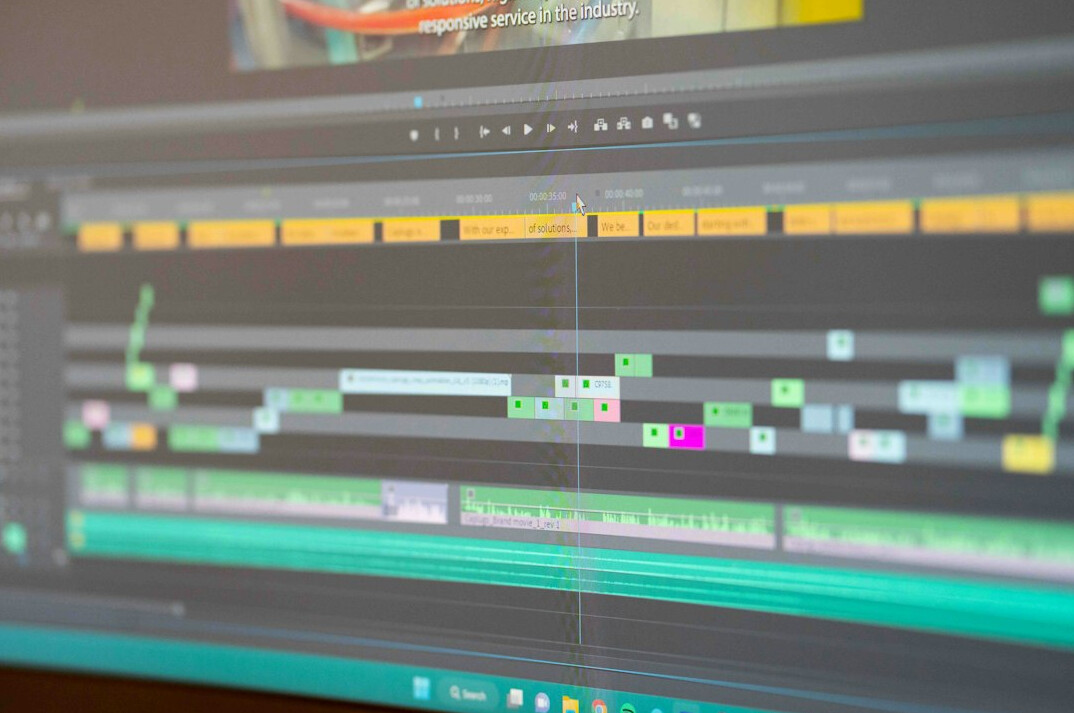 color grading software interface